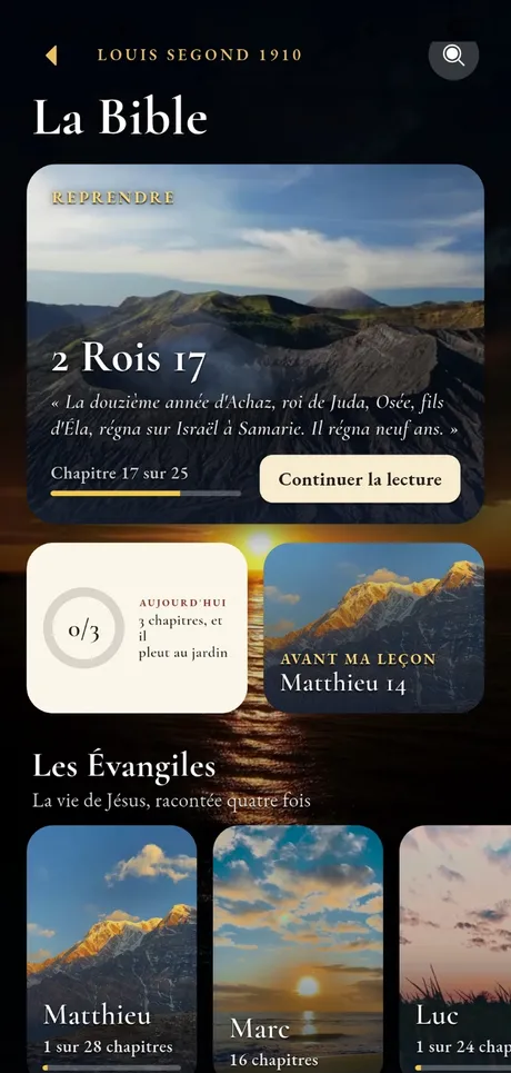 La Bible Louis Segond 1910 dans Kairos