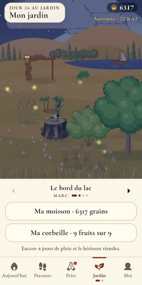 Mon jardin dans Kairos